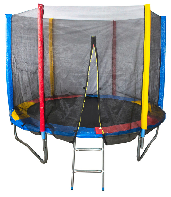 Trampolín de 6 pies con red para niños