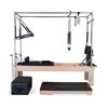 Reformador de Pilates de madera Captian con trapecio completo para uso comercial